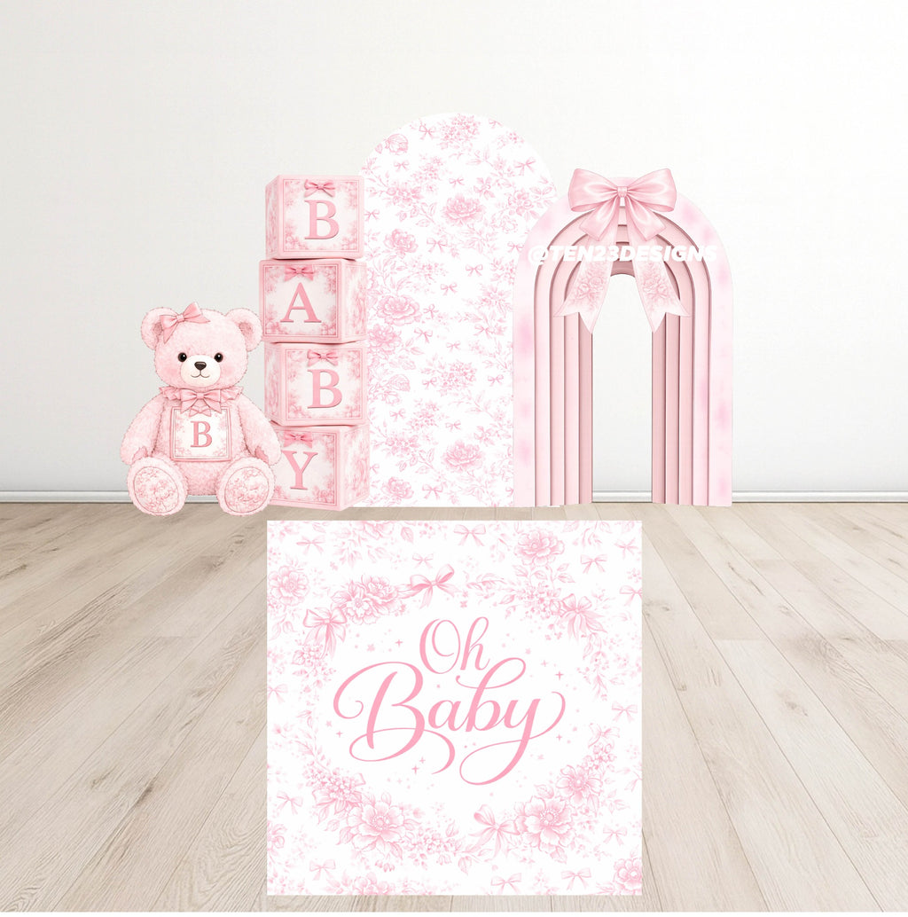 Baby Shower Bundle - Design Templates - GRAPHIC DESIGN FILES ONLY