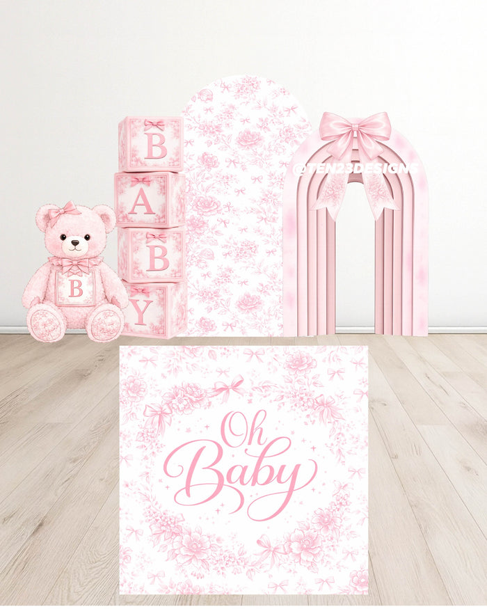 Baby Shower Bundle - Design Templates - GRAPHIC DESIGN FILES ONLY