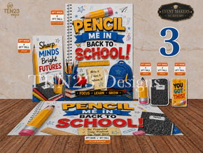 SALE  : Back-to-School "Get the Bag" Signage Bundle