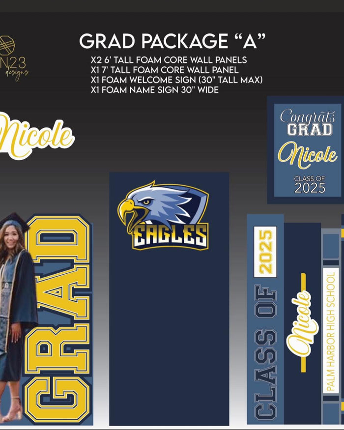 graduation decor package