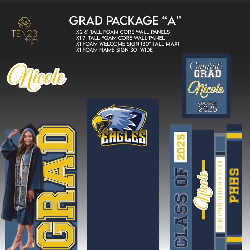graduation decor package