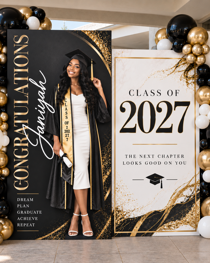 Custom Coroplast Photo Board for Events | Shipping Included