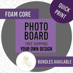 Custom Foam Core Photo Board Masterpiece Collection | Shipping Included