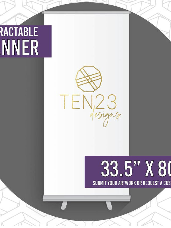 Custom Retractable Banner | Free Shipping