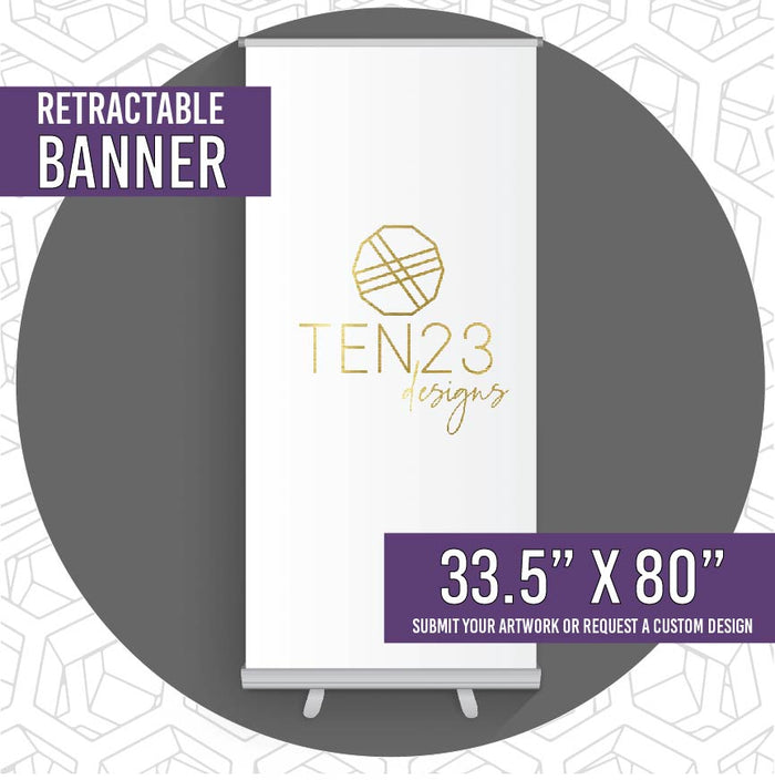 Custom Retractable Banner | Free Shipping