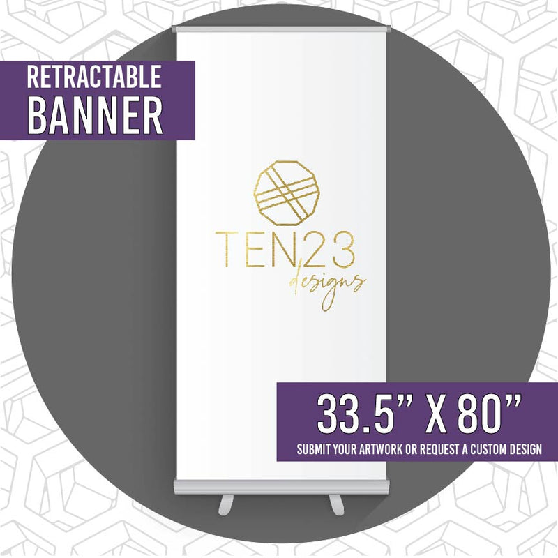 Custom Retractable Banner | Free Shipping