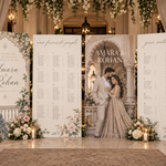 Coroplast wedding photo board backdrop set by Ten23 Designs