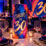 TableTalks by Ten23 custom printed social centerpiece design concept