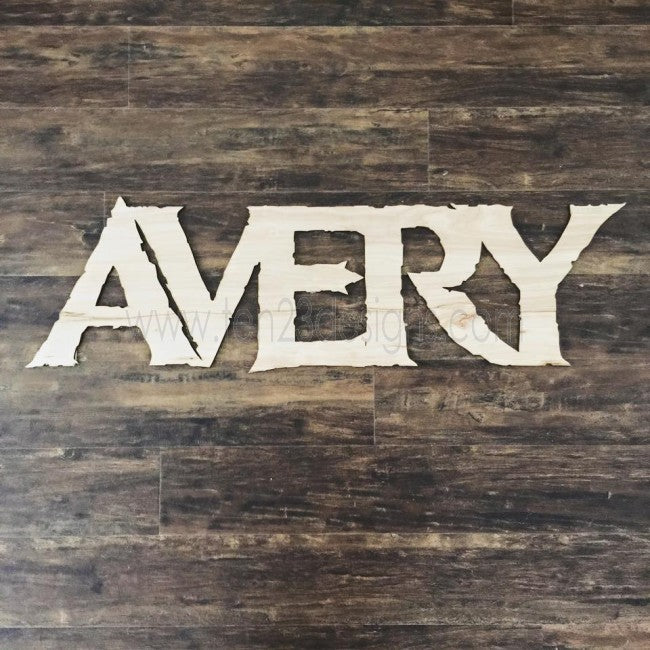 Disney FROZEN Inspired Personalized Wooden Name