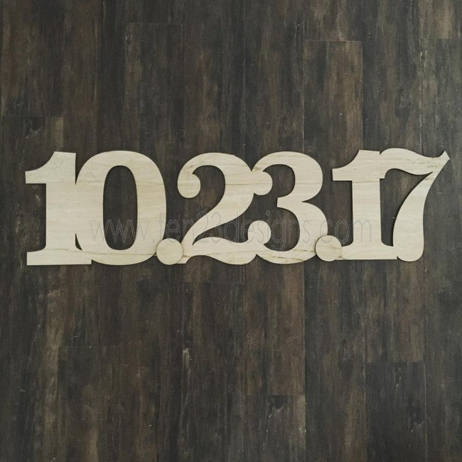 Custom Wooden Save the Date Sign