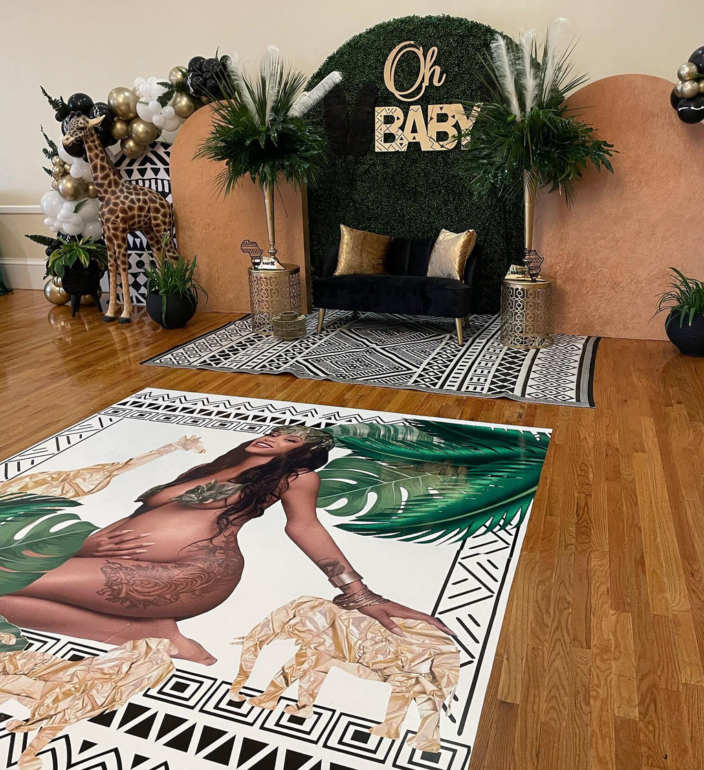 Custom Dance Floor + Wall Wrap Wrap : WITH SHIPPING