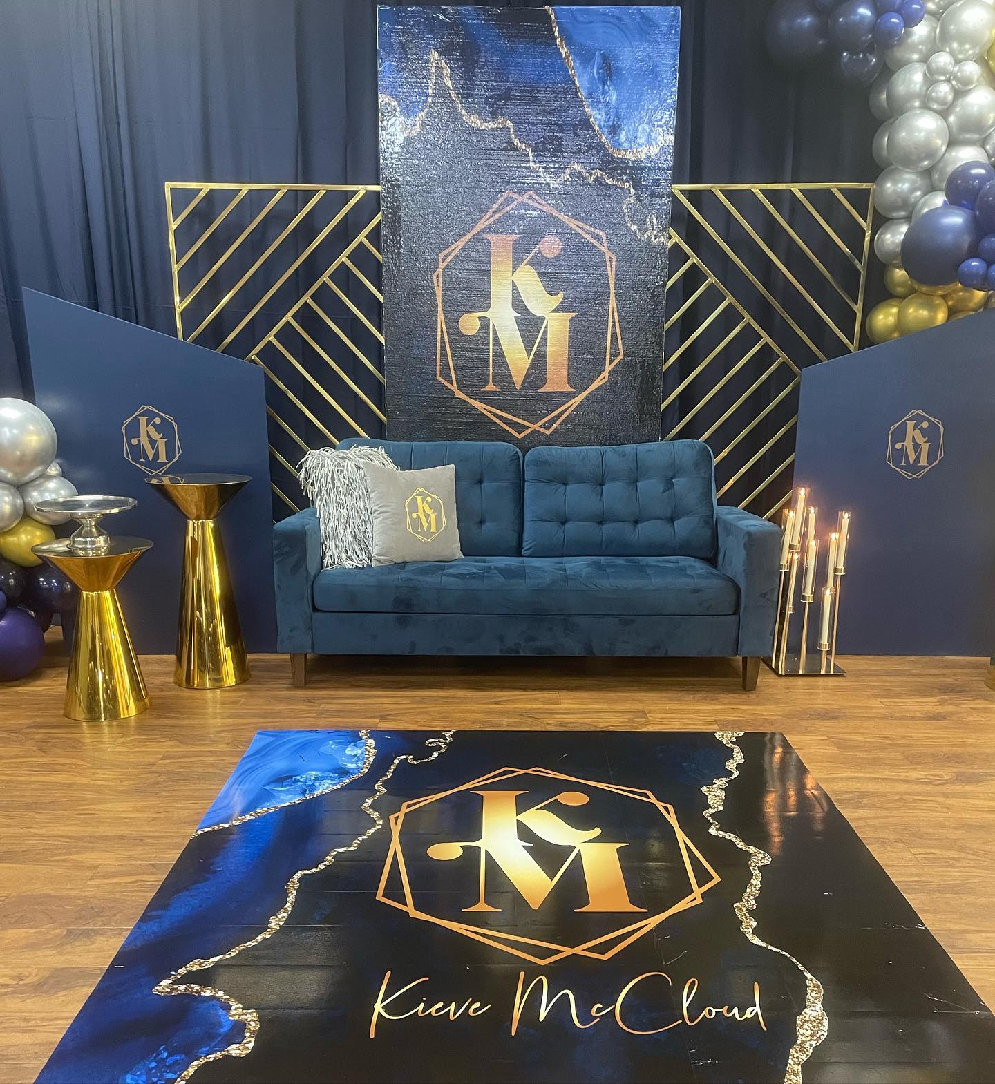 Custom Dance Floor + Wall Wrap Wrap : WITH SHIPPING