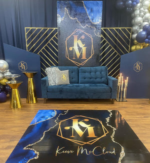 Custom Dance Floor + Wall Wrap Wrap : WITH SHIPPING