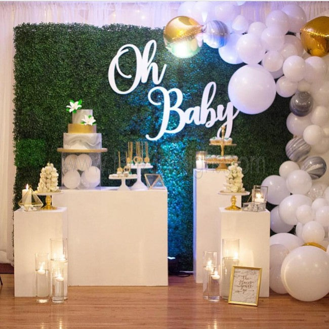 Wooden Oh Baby sign