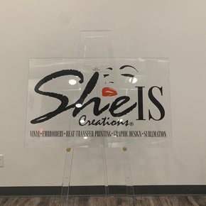 Acrylic Printed Logo Sign