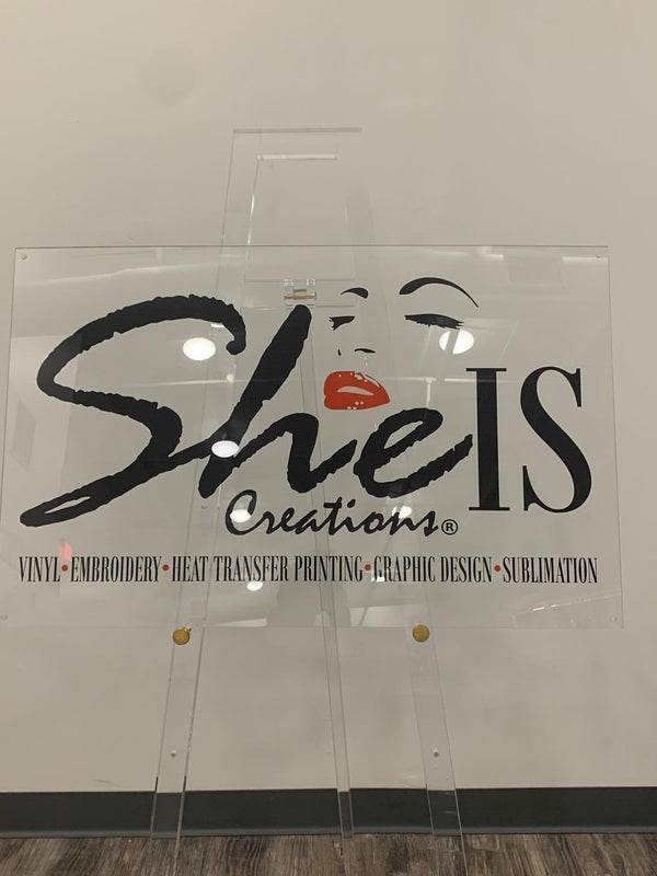 Custom Acrylic Logo Sign