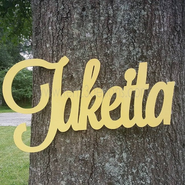 Personalized Wooden Name - Generation II