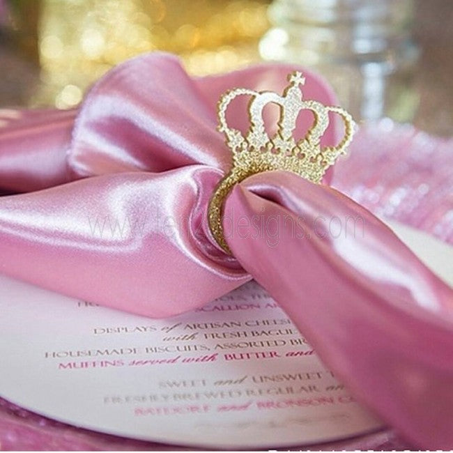 Royal Crown Napkin Rings